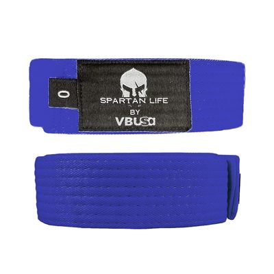 Victorbudo USA Karate Belt, All-Purpose Martial Arts Belt, Judo Belt, Taekwondo Belt, Colorful Karate Belt, Durable MMA Color Rank TKD Belt Size 0-6. (Blue, 3)