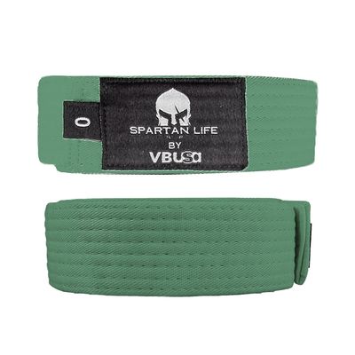Victorbudo USA Karate Belt, All-Purpose Martial Arts Belt, Judo Belt, Taekwondo Belt, Colorful Karate Belt, Durable MMA Color Rank TKD Belt Size 0-6. (Green, 5)