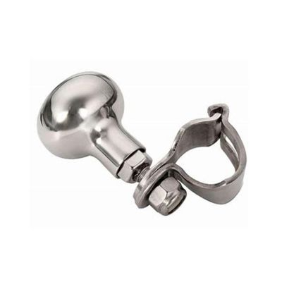 UNKOMN Marine Hardware Steering Wheel Power Handle Ball 316 Stainless Steel Grip Knob Turning Helper Hand Control for Marine Boat Yacht