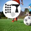 12x Track Shoe Accessories Soccer Shoe Spikes Stable M5 Threading Screw Anti Slip Rugby Replacement for Training, with Storage Box view 4