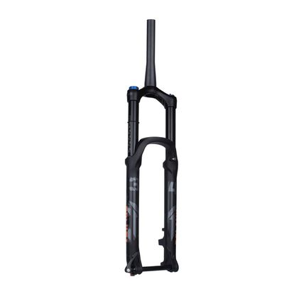 Thru Axle 110 * 15mm 29inch Rebound Adjust Mountain Bike Air Forks, XC Front Fork Manual Lockout Remote Lockout Tube 34mm (Color : Black Manual Lockout, Size : 29)