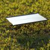 belupai Camping Table Portable Foldable, Portable Aluminium Alloy Mini Light Picnic Desk Folding Beach Table for Beach, Camping, Fishing, BBQ, Picnic (Grey) view 3