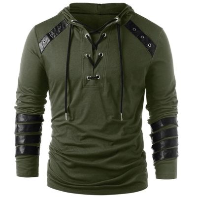 Muscularfit s placed recently by me Hoodies for Men Fall Fashion Drawstring Court Style Shirts Sweatshirts Casual Long Sleeve Pullover Hoodies 2023 sweatshirts for men hoodie cool design Green M