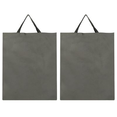 PATIKIL 30"x24" Camp Chair Bag Replacement 2 Pack Stadium Chair Carry Bag Folding Chair X-Storage Bag Moving Bag with Hook-and-Loop for Travel Outdoor Camping, Green