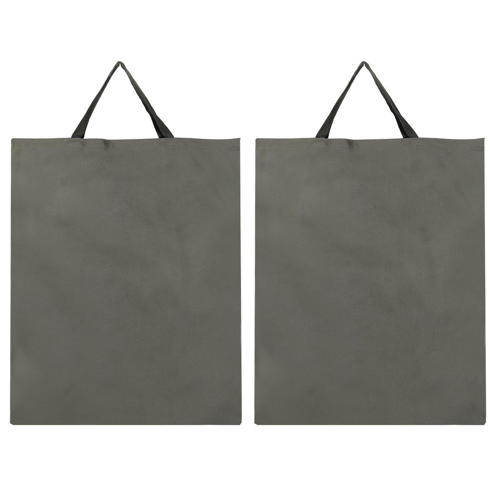PATIKIL 30"x24" Camp Chair Bag Replacement 2 Pack Stadium Chair Carry Bag Folding Chair X-Storage Bag Moving Bag with Hook-and-Loop for Travel Outdoor Camping, Green