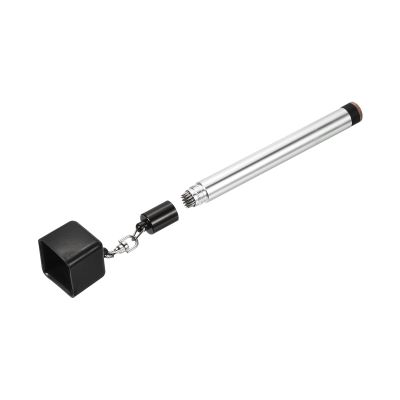 M METERXITY Snooker Billiard Pool Cue Tip Shaper - Aluminum Alloy Cue Stick Repair Tool, Multifunction, Apply for Snooker Men Women (13mm, Silver Tone)