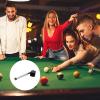 M METERXITY Snooker Billiard Pool Cue Tip Shaper - Aluminum Alloy Cue Stick Repair Tool, Multifunction, Apply for Snooker Men Women (13mm, Silver Tone) view 2