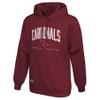 Outerstuff NFL Men's Arizona Cardinals Pullover Performance Fleece Hoodie, Up Field Logo Size XL view 1