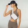C.C Quilted Puffer Fanny Pack For Women Unisex - Daily Waist Crossbody Belt bag With Adjustable Strap (Ivory) view 2
