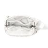 C.C Quilted Puffer Fanny Pack For Women Unisex - Daily Waist Crossbody Belt bag With Adjustable Strap (Ivory) view 4