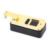 Fingerprint Lock, Small Keyless Fingerprint Lock Aluminium Alloy Safe Use 3.7V Built in Design for Travel Trip Outdoor (Gold) view 2