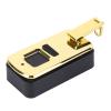 Fingerprint Lock, Small Keyless Fingerprint Lock Aluminium Alloy Safe Use 3.7V Built in Design for Travel Trip Outdoor (Gold) view 4
