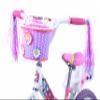 Titan Girl's Pink Flower Princess BMX Bike for 4-9 Years Girls with Training Wheels 16 Inch Kids Toddler Bicycle with Protective Elbow Knee Pads and a Small Size Helmet view 2