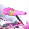 Titan Girl's Pink Flower Princess BMX Bike for 4-9 Years Girls with Training Wheels 16 Inch Kids Toddler Bicycle with Protective Elbow Knee Pads and a Small Size Helmet view 3