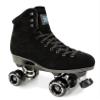 Sure-Grip Boardwalk Unisex Outdoor Roller Skates Material of Leather, Rubber, Suede & Aluminum Trucks | Comfortable, Extra Long Laces - Suitable for Beginners (Black Plus, Mens 12) view 1