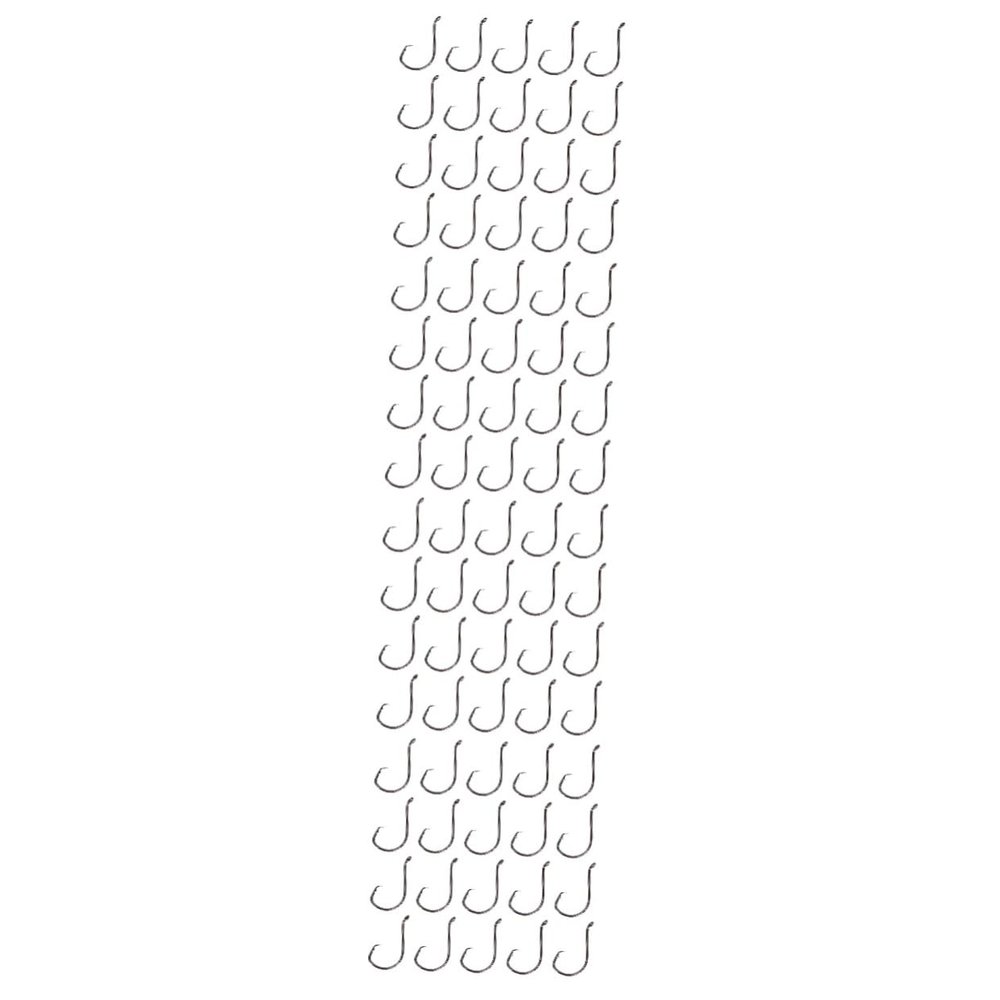 VANZACK 400pcs Wear-Resistant Angling Hooks of Fishing Hooks for Trout and Portable Angling Supply