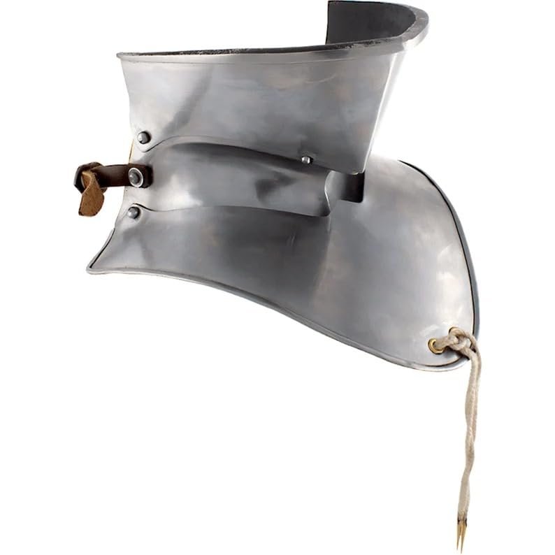 Medieval Steel Imperial Bevor Medieval Gothic Armour