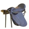 AHS us Exclusive GP Saddle Beautifully Decorated with Hand Made Tooling and Carving. (15.5", Black) view 2