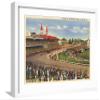 AllPosters Wall Art Print Kentucky Derby, Louisville, Kentucky on White Frame, 18x12 view 1