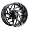 Weld - Off-Road W117 20X9 Fulcrum 6X135 6X139.7 ET00 BS5.00 Gloss Black MIL 106.1 (W11709098500) view 1