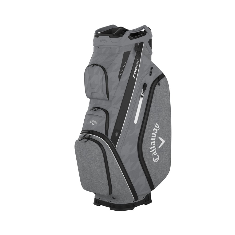 Callaway Golf ORG 14 Cart Bag (Carcoal Hounds/Charcoal Heather)