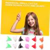 Beavorty 12Pcs Little Devil Horn Hair Clips Halloween Hair Barrettes Set Mini Horns Clip on for Women Cosplay Costume Accessories view 2