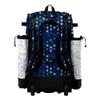 Boombah Superpack Hybrid Rolling Bat Bag - Wheeled & Backpack Version - USA United Navy/Red/White view 3