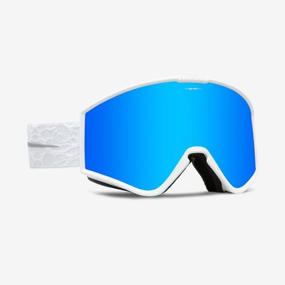 Electric Visual - Kleveland.S Goggle Matte White Nuron +BL Yellow/Blue Chrome