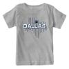 Xtreme Apparrel Dallas Field Map Kid's T-Shirt for Football Fans (Sport Grey Shirt, 2T) view 1