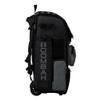 Boombah Superpack Hybrid Rolling Bat Bag - Wheeled & Backpack Version - USA Siege Charcoal/Black view 2