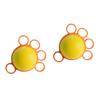 VANZACK 2pcs Finger Strength Trainer Hand Grip Squeeze Exerciser Fitness Hand Resistance Ball view 1