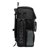 Boombah Superpack Bat Bag - Backpack Version (no wheels) - Holds 4 Bats - USA Siege Charcoal/Black view 2