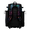 Boombah Superpack Hybrid Rolling Bat Bag - Wheeled & Backpack Version - Obsidian Multi view 3
