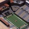 YouTheFan NCAA Colorado Buffaloes 25-Layer StadiumViews Lighted End Table - Folsom Field view 3