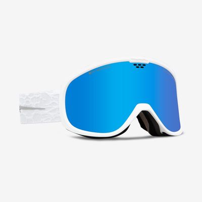Electric Visual - Pike Goggle Matte White Nuron +BL Atomic/Moss Blue