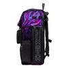 Boombah Superpack Bat Bag - Backpack Version (no wheels) - Holds 4 Bats - Supernova Black/Amethyst Orchid/White view 4