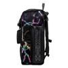 Boombah Superpack Bat Bag - Backpack Version (no wheels) - Holds 4 Bats - Bolt Black/White/Yellow view 4