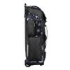 Boombah Superpack XL Rolling Bat Bag - 35.5" x 13.5" x 10" - Telescopic Handle - Holds 8 Bats - Wheeled Version - USA Stars & Stripes Black Ops Black/White view 2