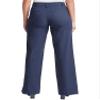 YMI Women's Hyperstretch Forever Color High Rise Wide Leg Pants, Navy, XL view 3