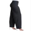 YMI Women's Hyperstretch Forever Color High Rise Wide Leg Pants, Black, M view 3