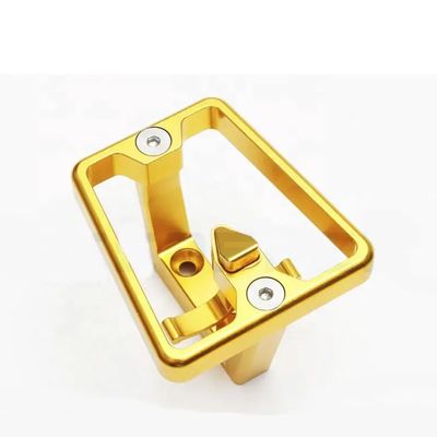 London Craftwork Aluminium Front Carrier Block for Brompton (Gold)