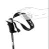 LEKI Womens Elite Lady Lightweight Aluminum Ski Poles for Alpine Skiing - Black-Dark Anthracite-White - 125 cm view 3