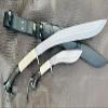 EGKH Khukuri - 21" Traditional Sirupate 3 Fullers Kukri - Village Farmers Hunting Blade - High Carbon Steel Full Tang Handle view 2