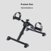 BXKCFYBSQ Under Desk Bike Pedal Exerciser,Pedal Exerciser,Mini Exercise Bikes,with LCD Display and Adjustable Resistance for Seniors for Arm or Leg Fitness view 2