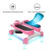 BXKCFYBSQ Stepper for Exercise Mini Stepper, Mute The Sound Stepper Stepper with LED Monitor 330LBS Loading Capacity Ideal for All Kinds of People Who Need Exercise (Color : Pink) view 3
