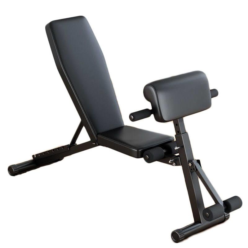 XLTFUC Weightlifting Bench, Foldable Adjustable Fitness Training Bench for Home Gym Full Body Strength Workout, Bearing Up to 440 Lbs
