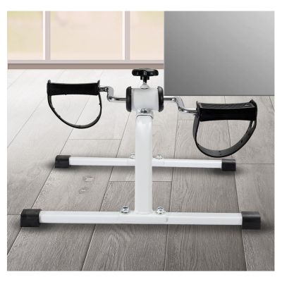 BXKCFYBSQ Under Desk Bike Pedal Exerciser,Pedal Exerciser,Mini Exercise Bikes, Adjustable Fitness Equipment for Seniors for Arm or Leg Fitness and Rehabilitation Training (Color : Style 1)