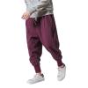 LCMTWX Mens Slim Fit Pants Black Cargo Pants Joggers for Men Slim Fit Mens Running Pants Slim Fit Mens Sports Pants Man Polyester Suit Trouser Waist Birthday Gifts for Men view 1