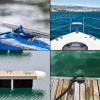 10 Inch 316 Stainless Steel Boat Cleats, Open Base Dock Cleats with Fasteners, Boat Dock Cleats Rope Cleat for Boat Docks, Decks or Nautical Decor (4 Pack) view 4