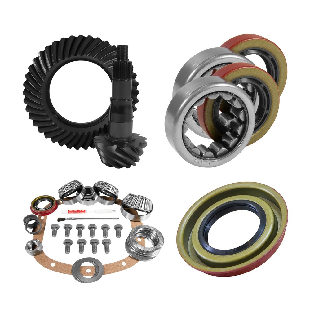 7.5"/7.625" GM 3.73 Rear Ring & Pinion, Install Kit, 2.25" OD Axle Bearings